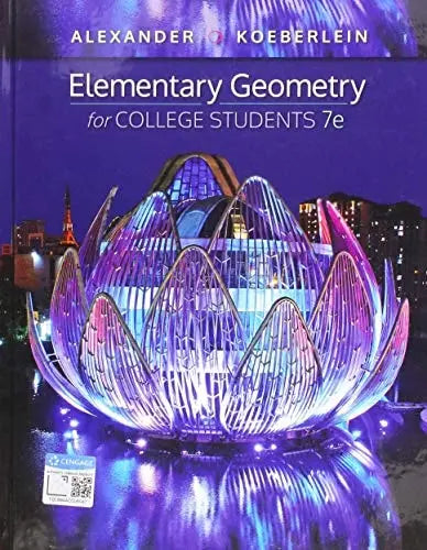 Elementary Geometry for College Students by Daniel C. Alexander – book cover