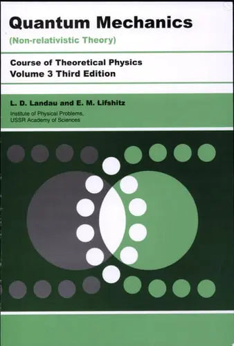 Quantum Mechanics: Non-Relativistic Theory