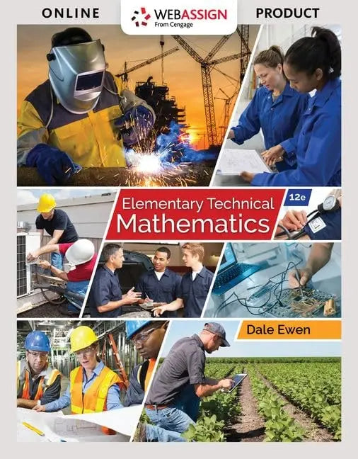Elementary Technical Mathematics, 12th by Dale Ewen – book cover