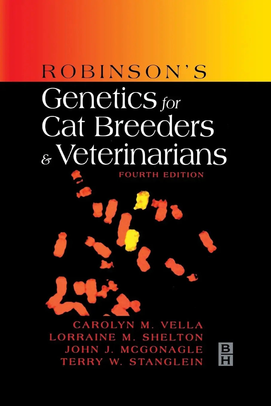 Robinson's Genetics for Cat Breeders and Veterinarians by Carolyn M. Vella – book cover