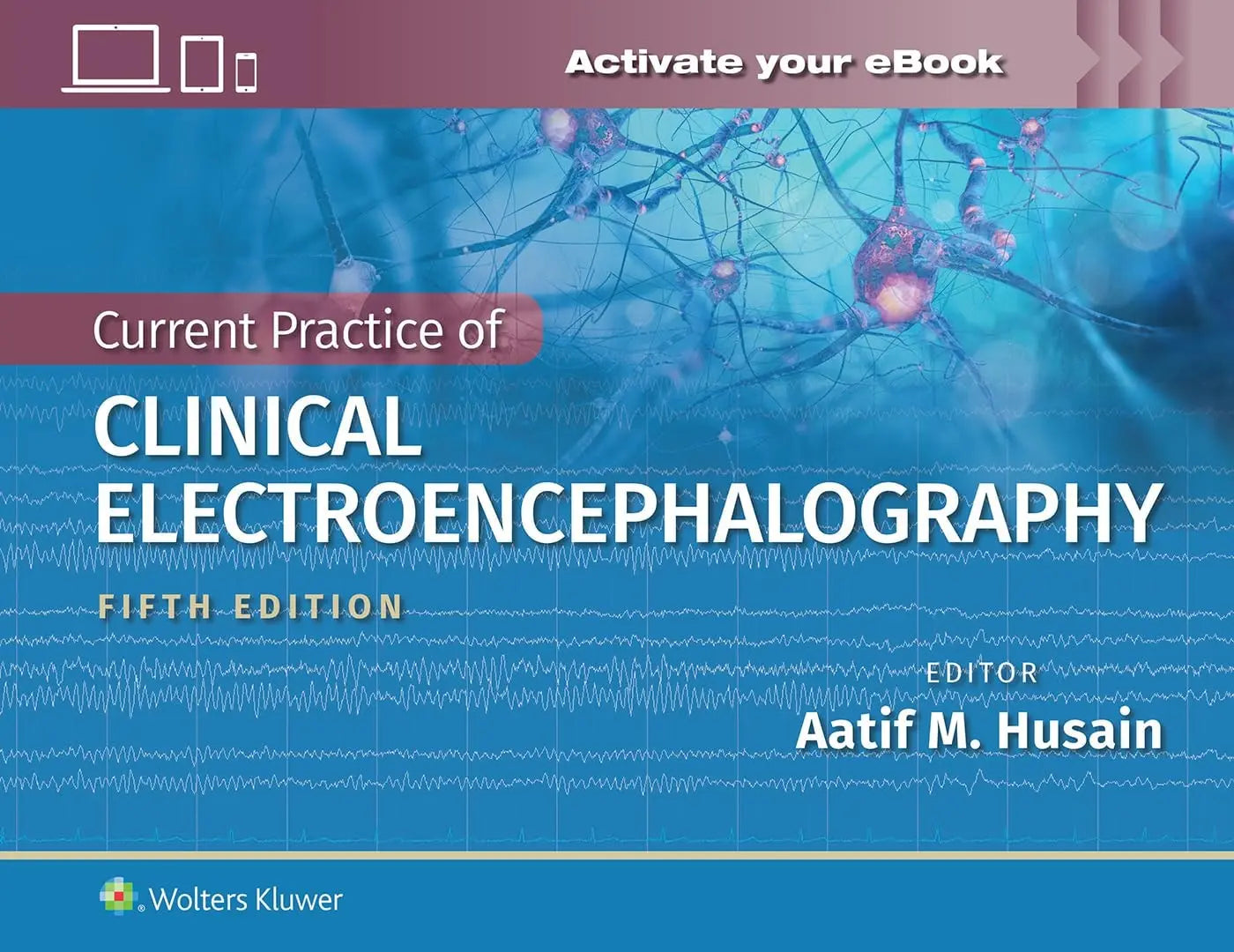Current Practice of Clinical Electroencephalography by Aatif M. Husain – book cover