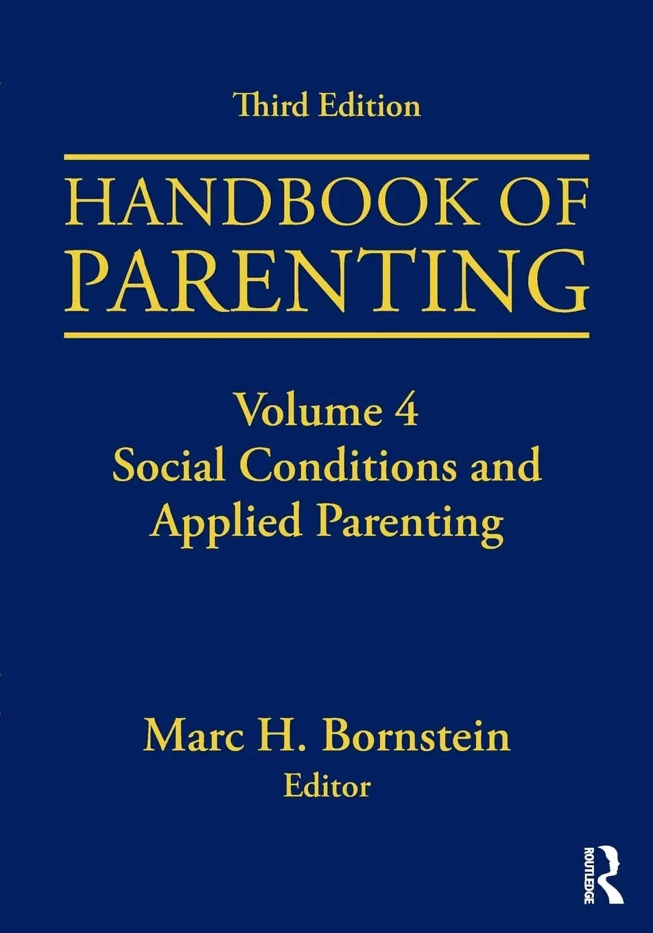 Handbook of Parenting by Marc H. Bornstein – book cover