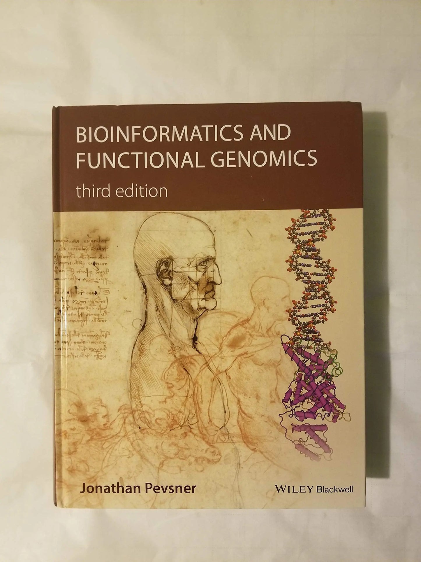 Bioinformatics and Functional Genomics by Jonathan Pevsner – book cover