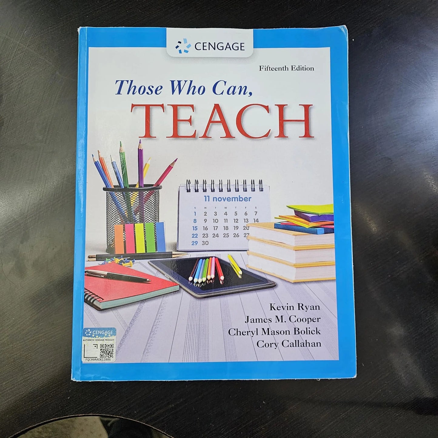 Those Who Can, Teach by Kevin Ryan – book cover