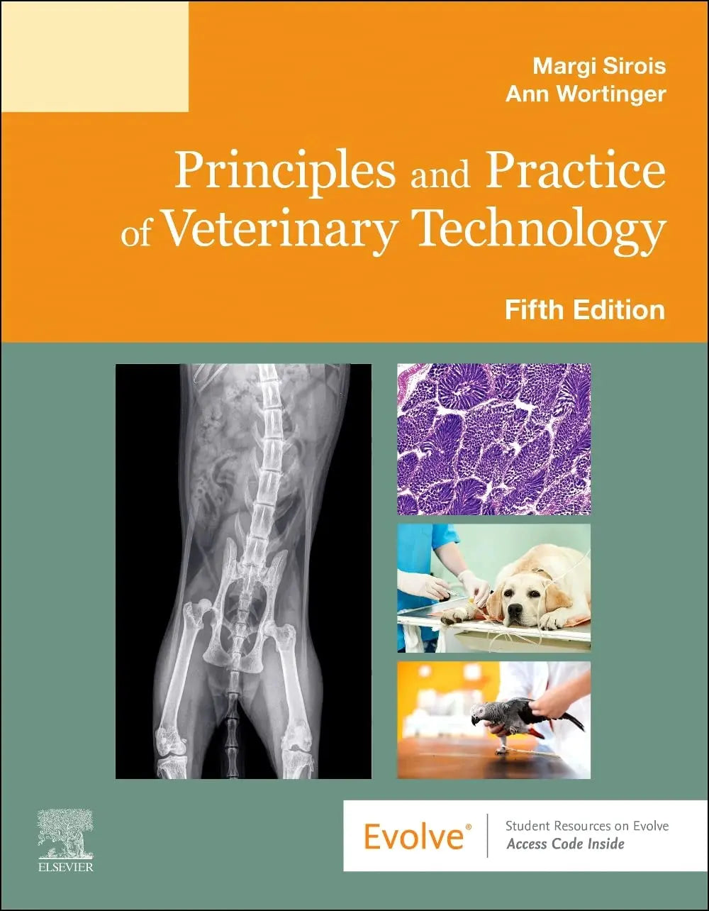 Principles and Practice of Veterinary Technology by Ann Wortinger – book cover