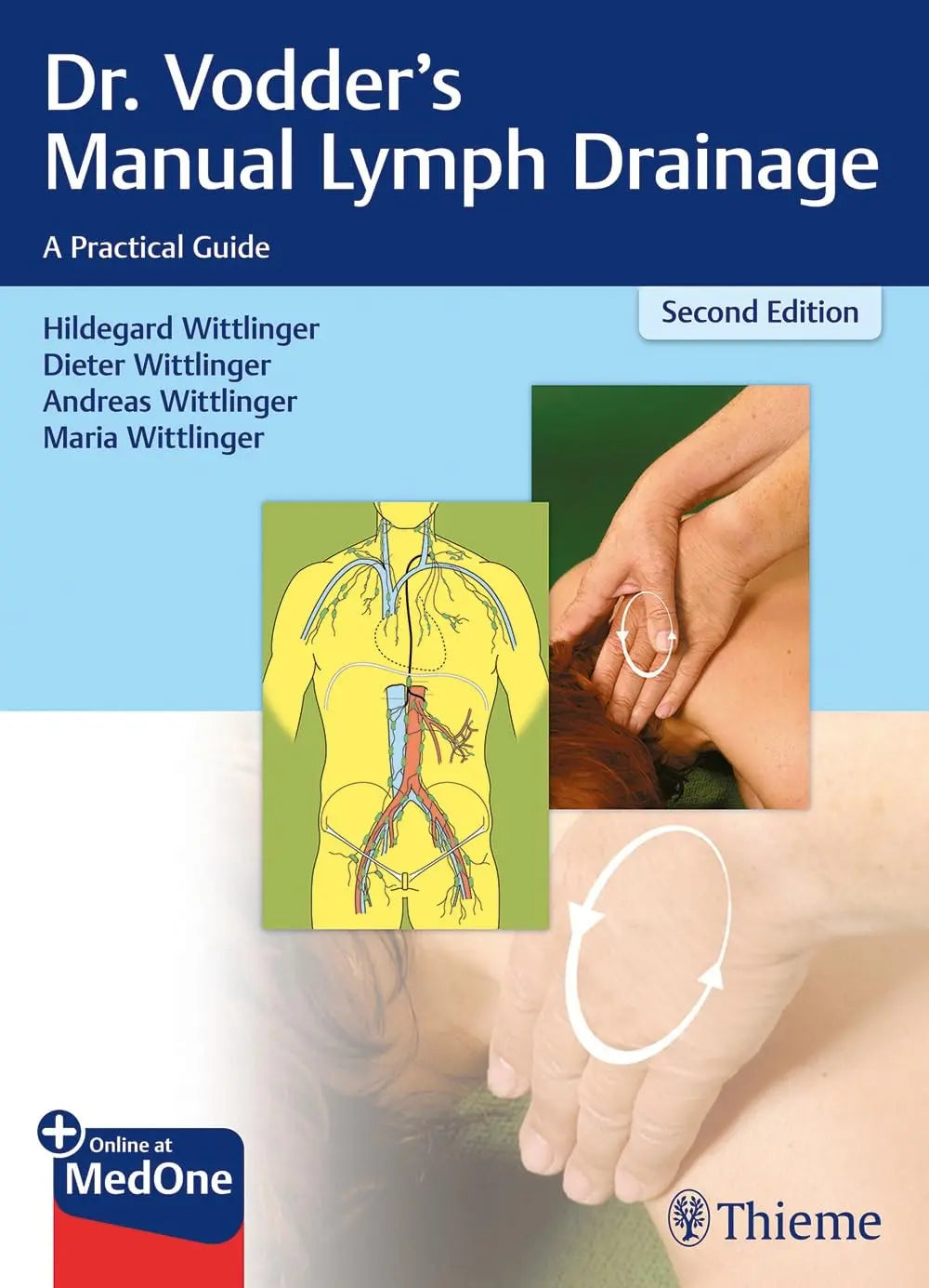 Dr. Vodder's Manual Lymph Drainage A Practical Guide by Hildegard Wittlinger – book cover