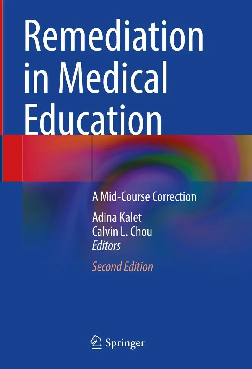 Remediation in Medical Education A Mid-Course Correction by Adina Kalet – book cover