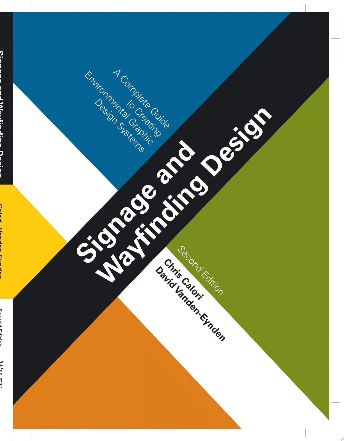 Signage and Wayfinding Design A Complete Guide to Creating Environmental Graphic Design Systems by Chris Calori – book cover