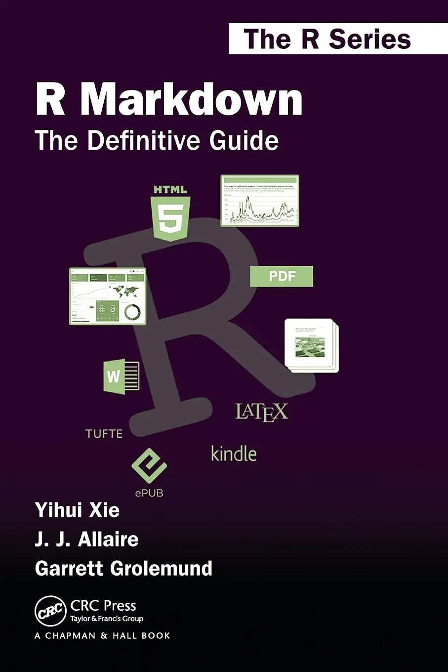 R Markdown The Definitive Guide by Yihui Xie – book cover