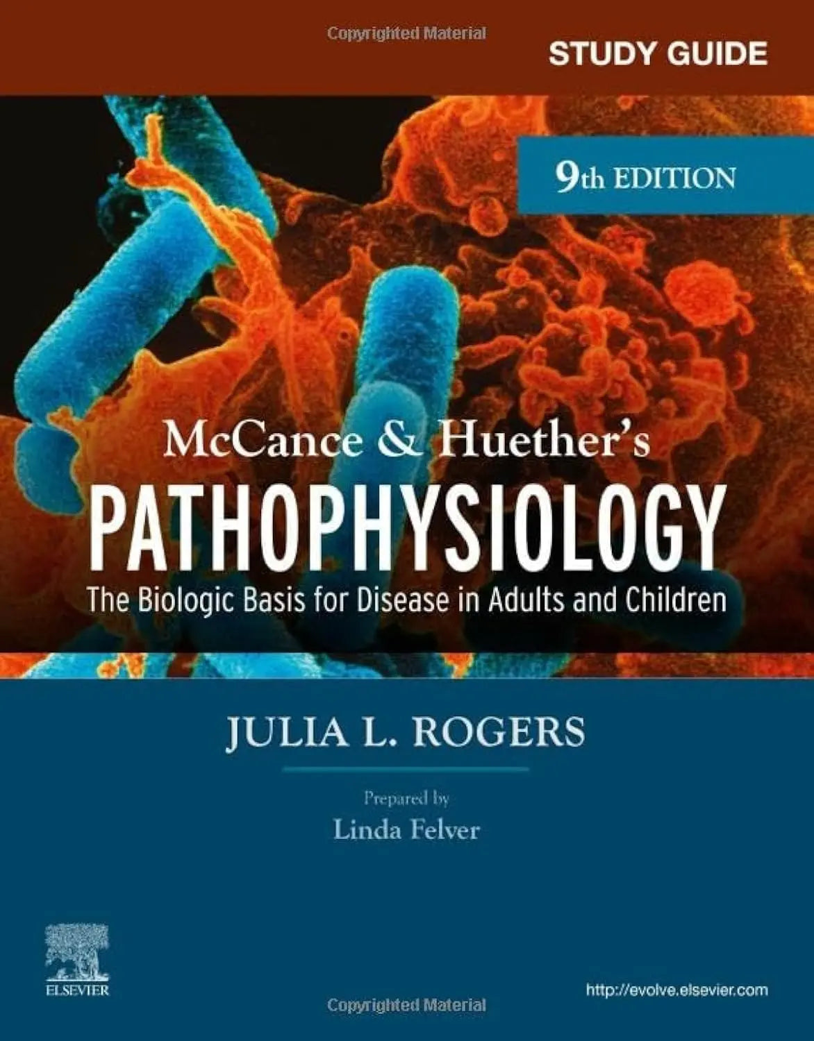 Study Guide for McCance & Huether's Pathophysiology The Biologic Basis for Disease in Adults and Children – book cover