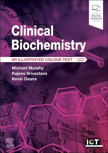 Clinical Biochemistry An Illustrated Colour Text by Michael Murphy – book cover