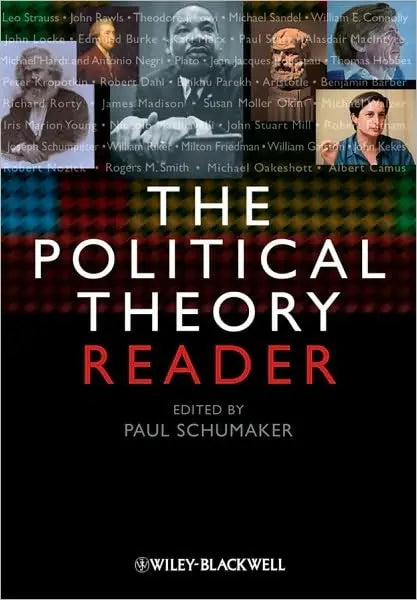The Political Theory Reader by Paul Schumaker – book cover