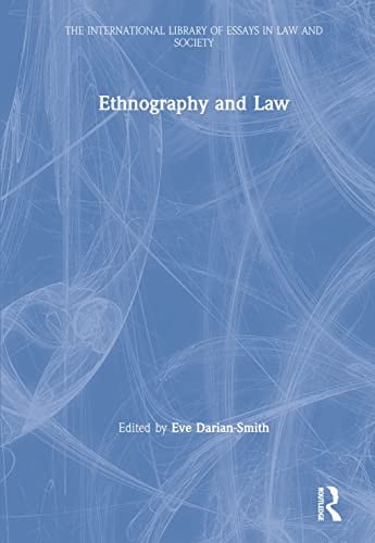 Ethnography and Law by Eve Darian-Smith – book cover
