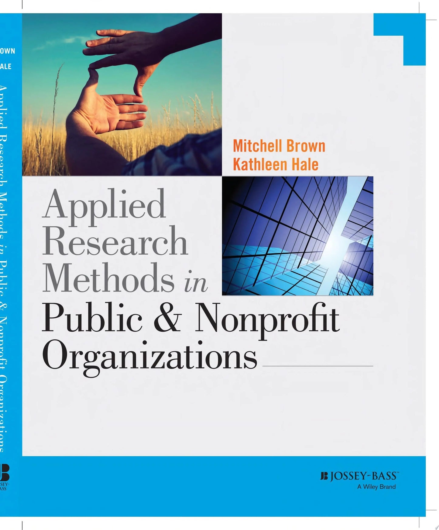 Applied Research Methods in Public and Nonprofit Organizations by Mitchell Brown – book cover