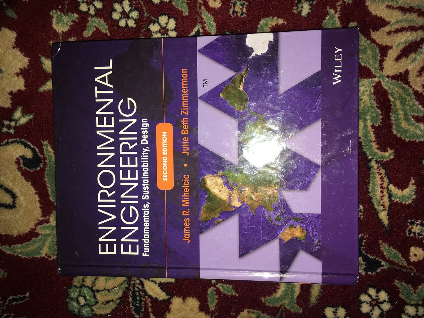 Environmental Engineering Fundamentals, Sustainability, Design by James R. Mihelcic – book cover
