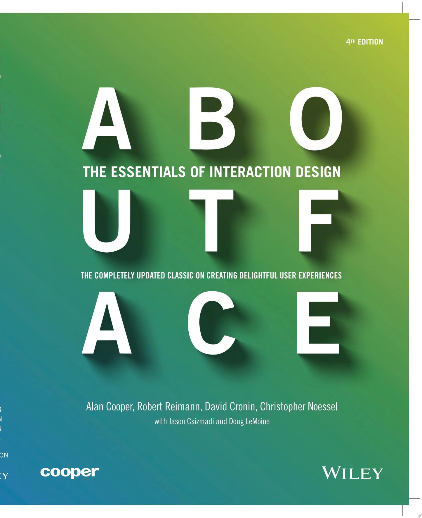 About Face The Essentials of Interaction Design by Alan Cooper – book cover