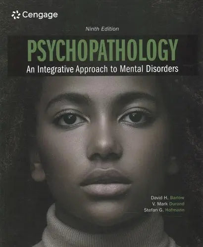 Psychopathology An Integrative Approach to Mental Disorders