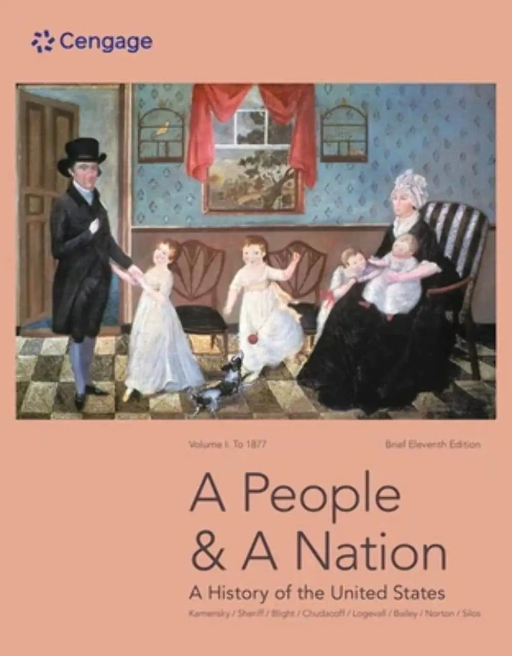 A People and a Nation A History of the United States, Volume I: to 1877, Brief Edition by Jane Kamensky – book cover