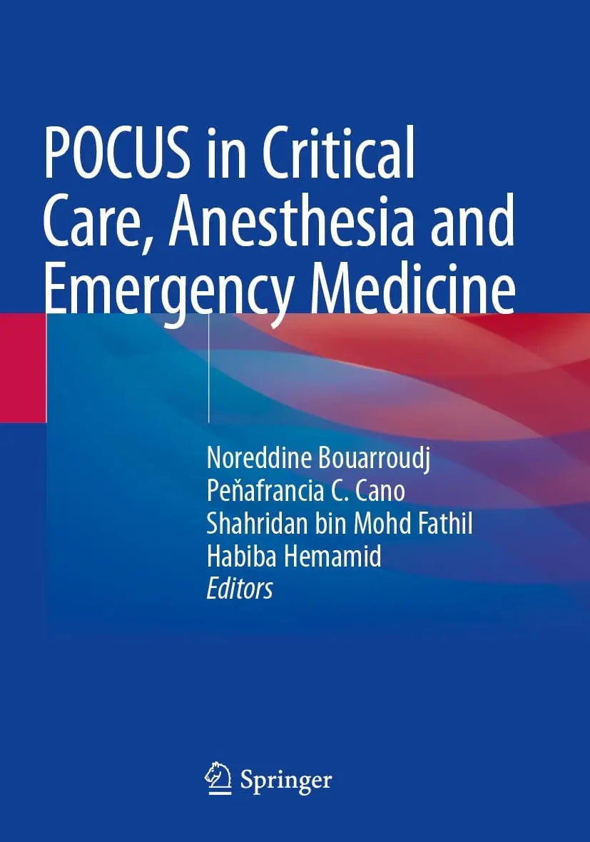 POCUS in Critical Care, Anesthesia and Emergency Medicine by Noreddine Bouarroudj – book cover