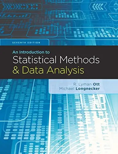 An Introduction to Statistical Methods and Data Analysis Cengage Learning