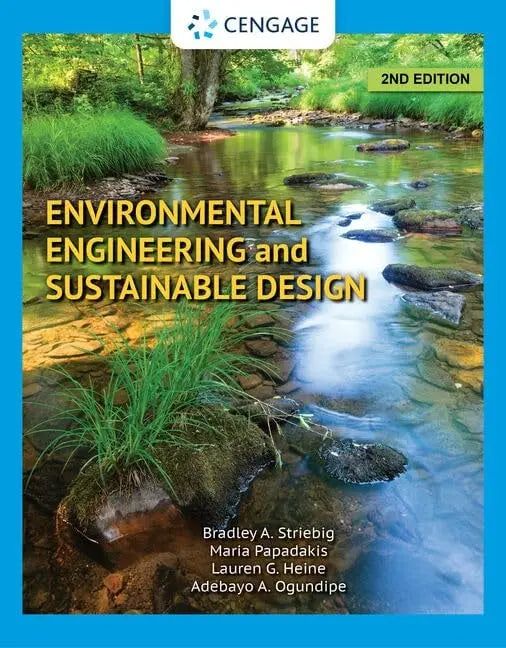 Environmental Engineering and Sustainable Design by Bradley A. Striebig – book cover