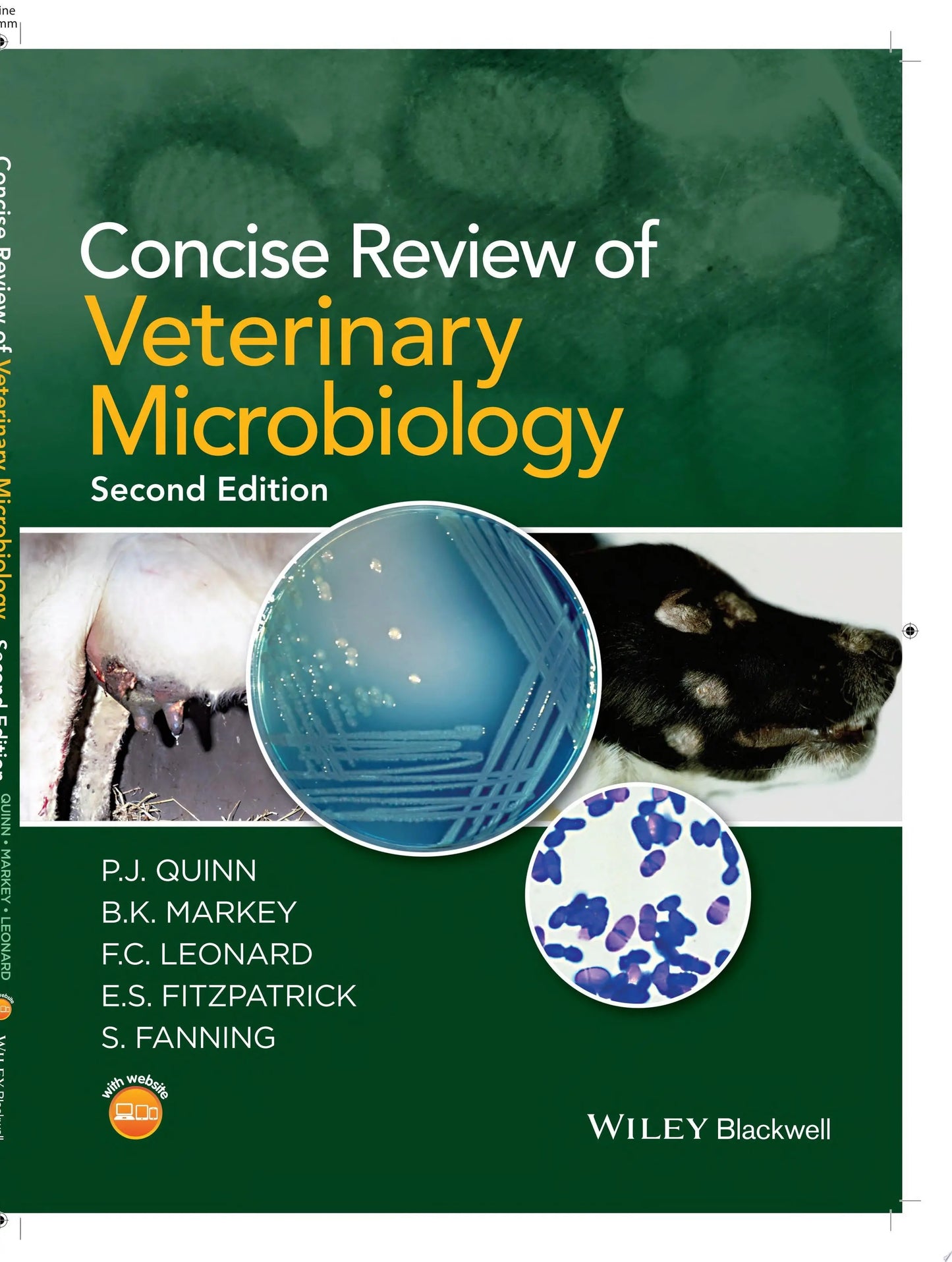 Concise Review of Veterinary Microbiology by P. J. Quinn – book cover