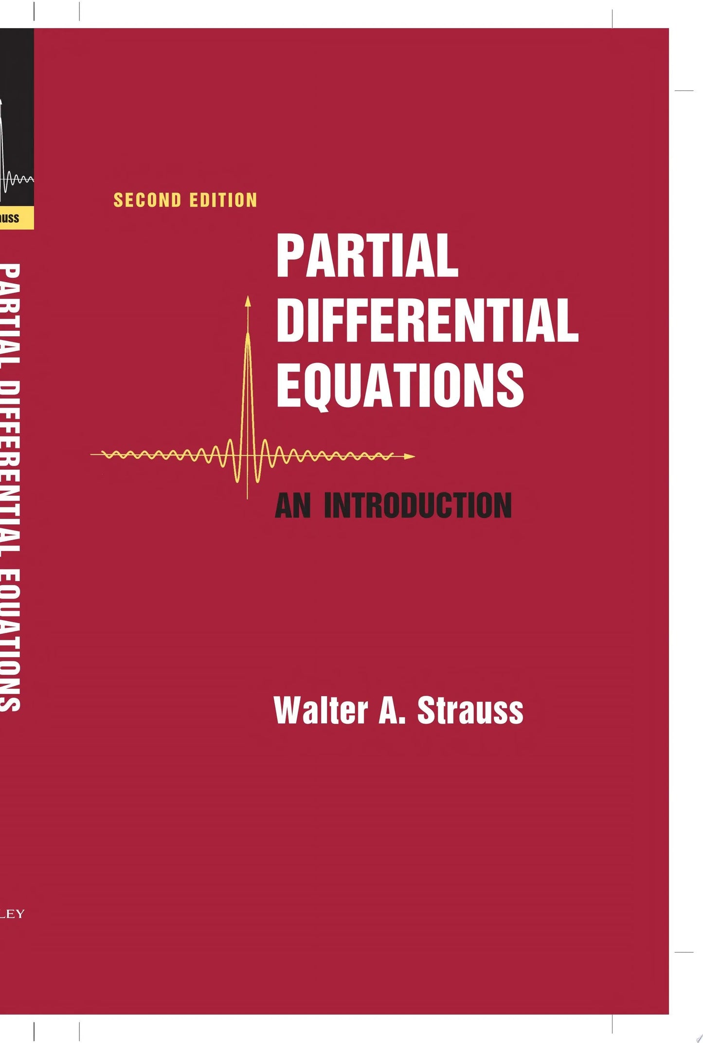 Partial Differential Equations: An Introduction by Walter A. Strauss – book cover