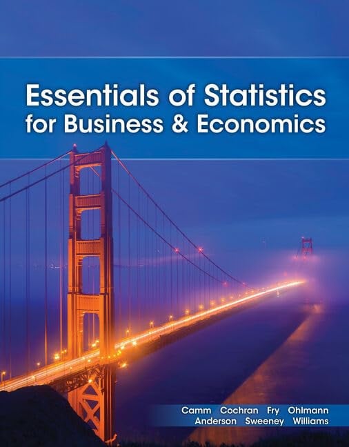 Essentials of Statistics for Business and Economics Cengage