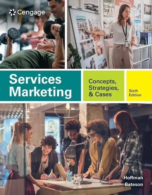 Services Marketing Concepts, Strategies, & Cases by K. Douglas Hoffman – book cover