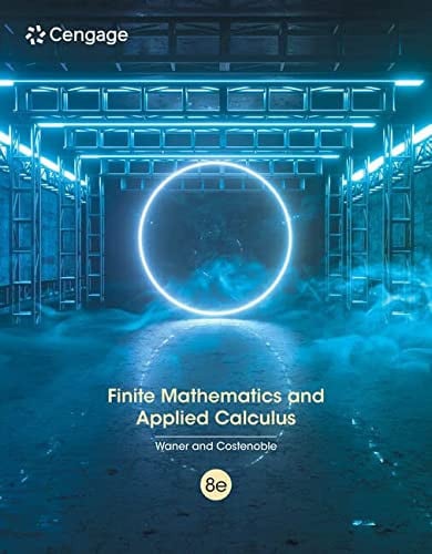 Finite Mathematics and Applied Calculus Cengage Learning