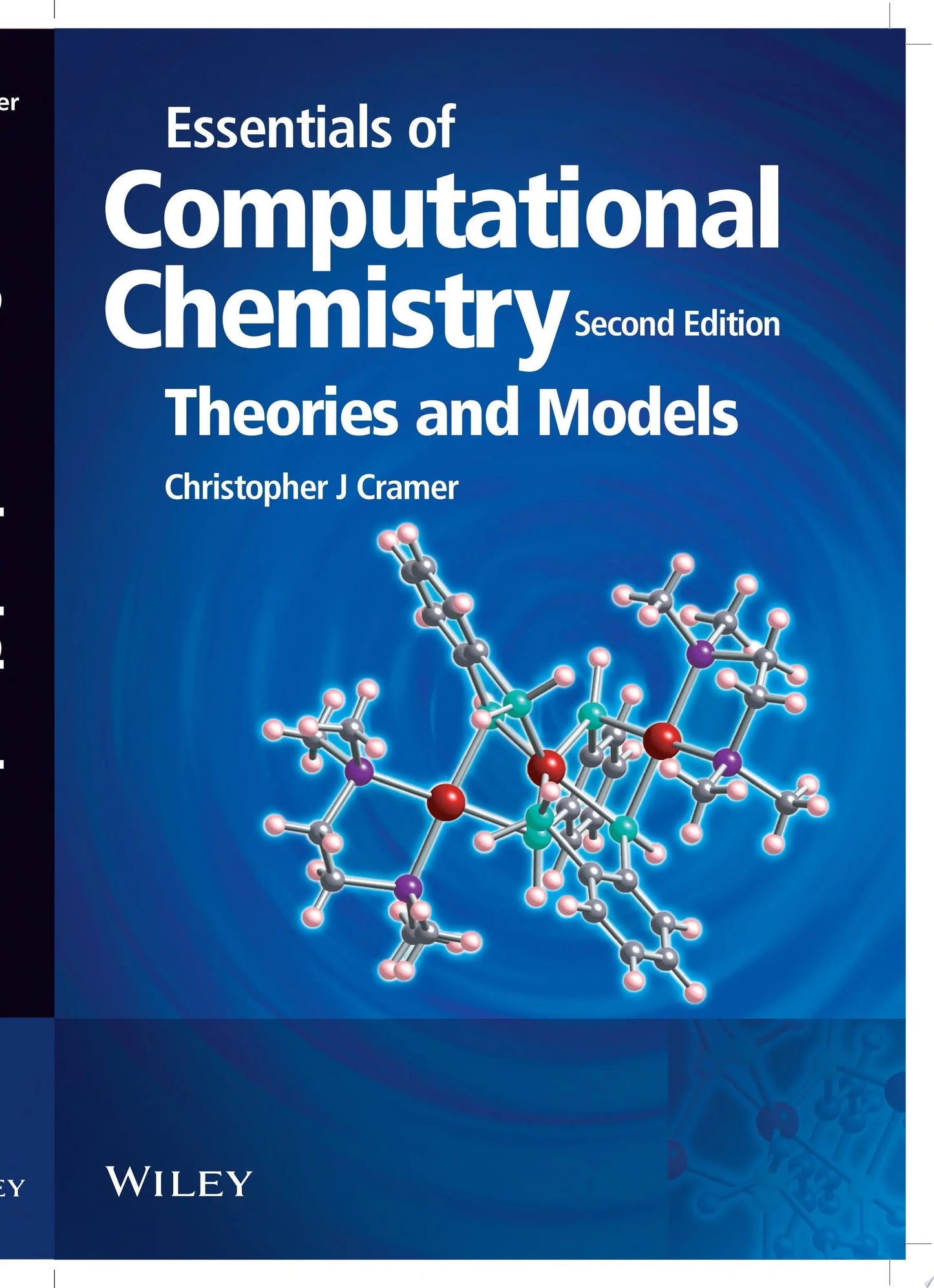 Essentials of Computational Chemistry Theories and Models by Christopher J. Cramer – book cover