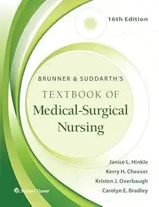 Brunner and Suddarth's Textbook of Medical-Surgical Nursing by Janice L. HINKLE – book cover