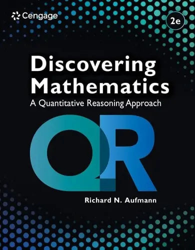 Discovering Mathematics A Quantitative Reasoning Approach