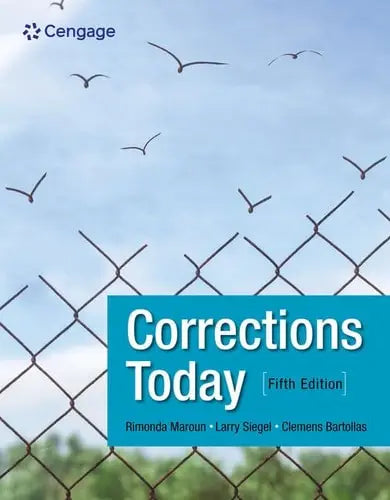 Corrections Today Cengage Learning