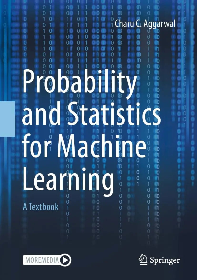Probability and Statistics for Machine Learning A Textbook by Charu C. Aggarwal – book cover