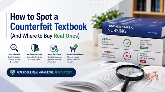 How to Spot a Counterfeit Textbook (And Where to Buy Real Ones)