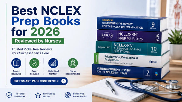 Best NCLEX Prep Books for 2026 (Reviewed by Nurses)