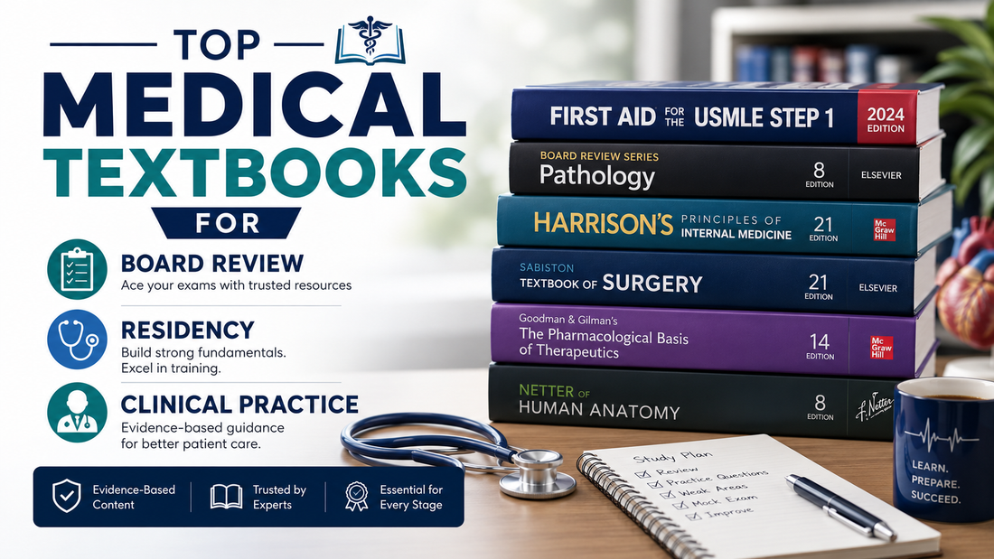 Top Medical Textbooks for Board Review, Residency & Clinical Practice Book Shop Now