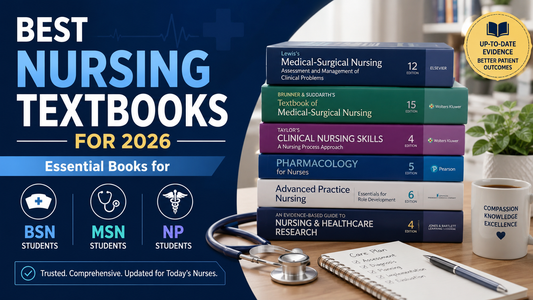 Best Nursing Textbooks for 2026: Essential Books for BSN, MSN & NP Students Book Shop Now