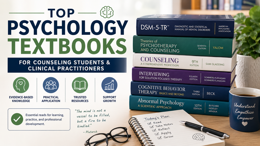 Top Psychology Textbooks for Counseling Students & Clinical Practitioners Book Shop Now