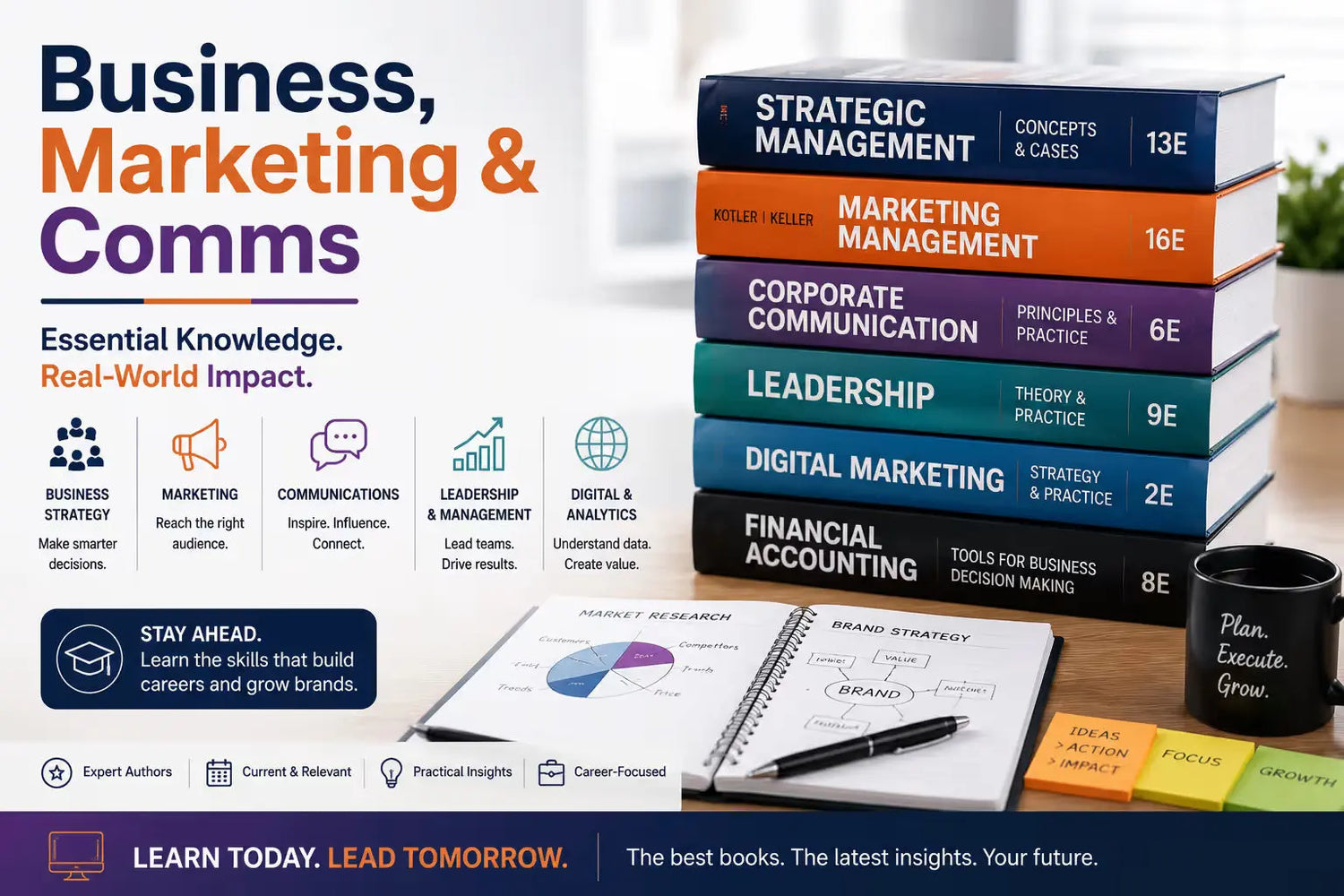 Business, Marketing & Comms