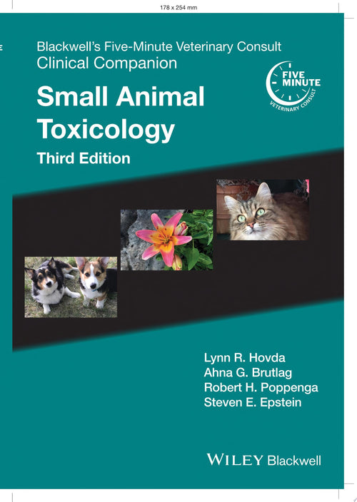 Blackwell's Five-Minute Veterinary Consult Clinical Companion Small Animal Toxicology