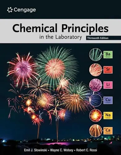 Chemical Principles in the Laboratory Cengage Learning