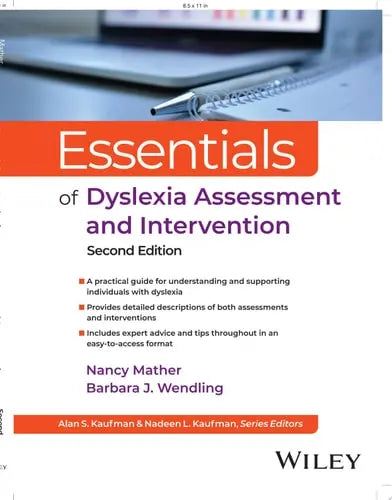 Essentials of Dyslexia Assessment and Intervention John Wiley & Sons