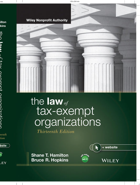 The Law of Tax-Exempt Organizations John Wiley & Sons