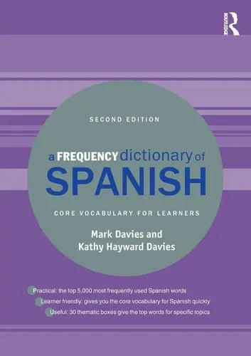 A Frequency Dictionary of Spanish Core Vocabulary for Learners Routledge