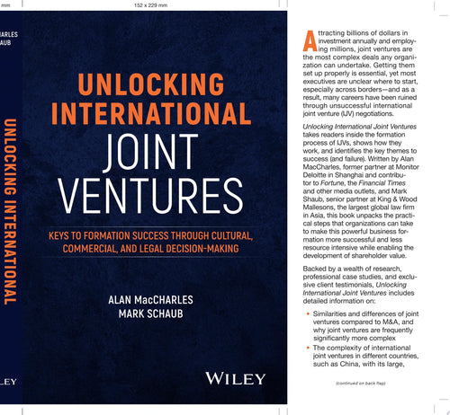 Unlocking International Joint Ventures Keys to Formation Success through Cultural, Commercial, and Legal Decision-Making