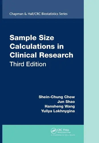 Sample Size Calculations in Clinical Research – book cover