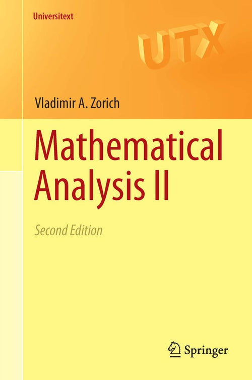 Mathematical Analysis II by V. A. Zorich