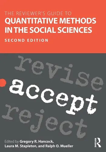 The Reviewer's Guide to Quantitative Methods in the Social Sciences Routledge